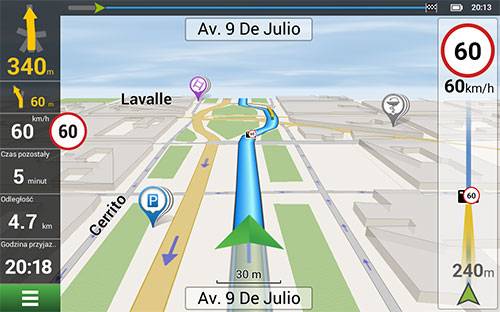 Navitel Navigator. Argentyna