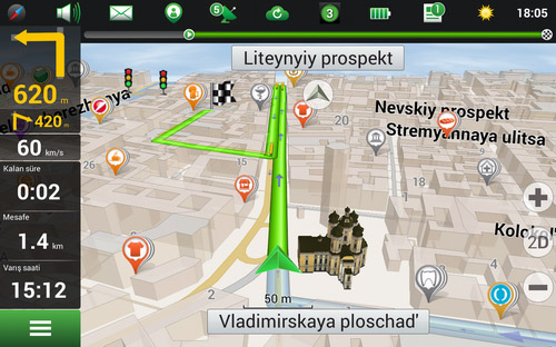 Doğu Avrupa ve Rusya harita paketli Navitel Navigatör