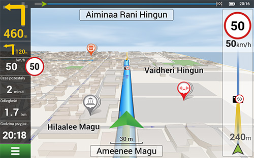 Navitel Navigator. Malediwy