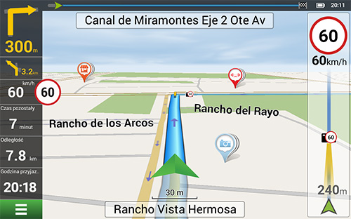 Navitel Navigator. Meksyk